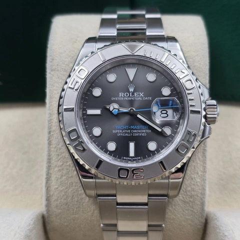 Rolex Yacht-Master 116622 Rhodium Steel Platinum 40mm