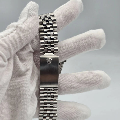 Rolex Datejust 1601 Stainless Steel Silver Stick Dial Jubilee 36mm Watch