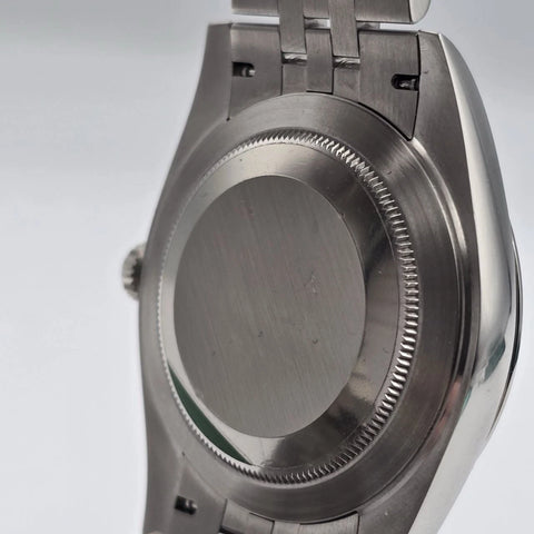 PAPERS 2021 Rolex Datejust 41mm 126300 Rhodium Grey Smooth Bezel Jubilee BOX