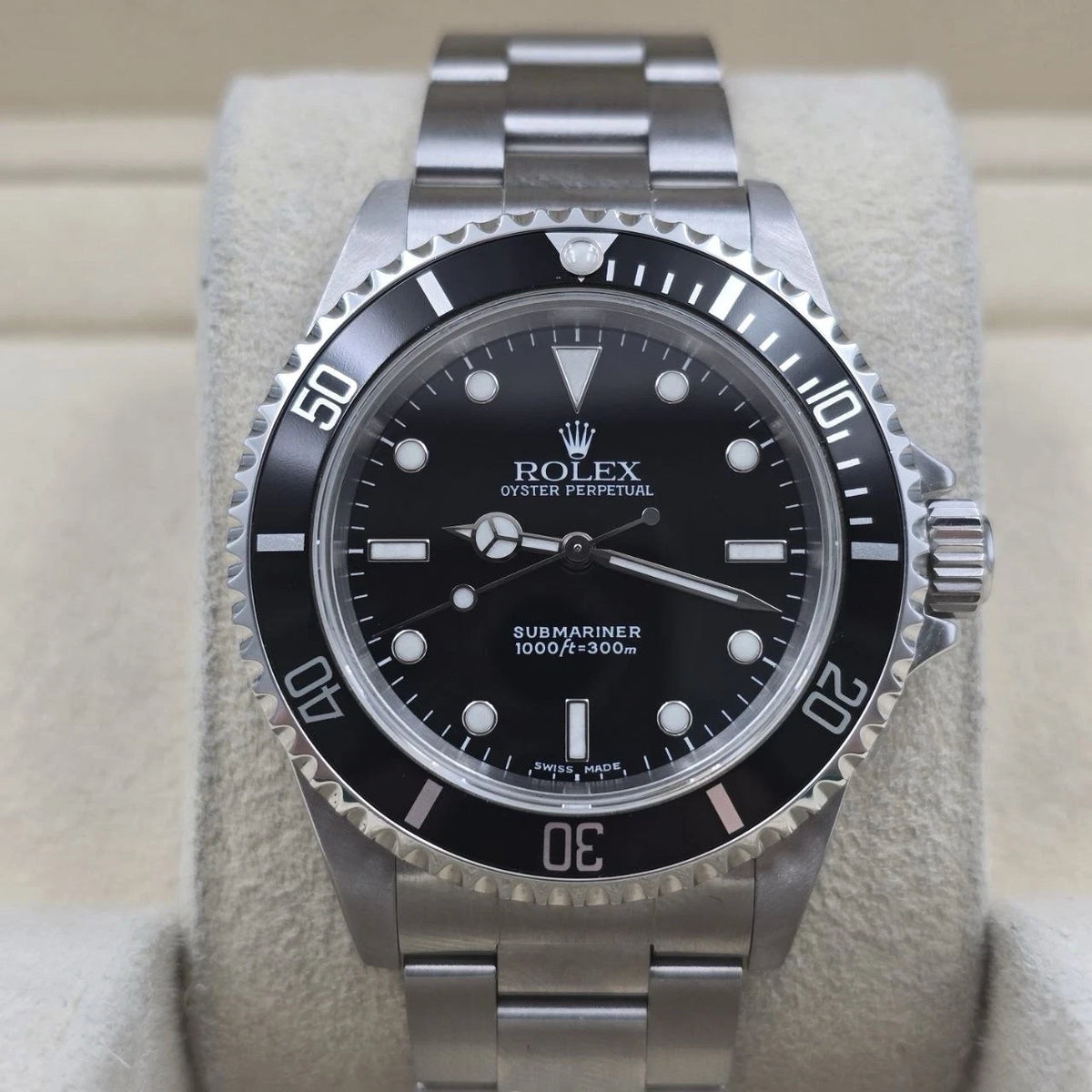 2005 Rolex Submariner No Date 14060M 2 Liner Black Dial Stainless Steel 40mm
