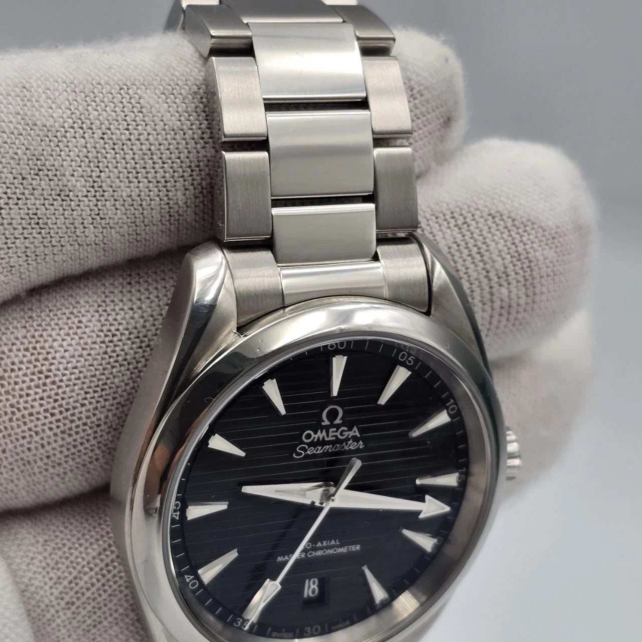 Omega Seamaster Aqua Terra Steel Black Dial 38mm Automatic 220.10.38.20.01.001