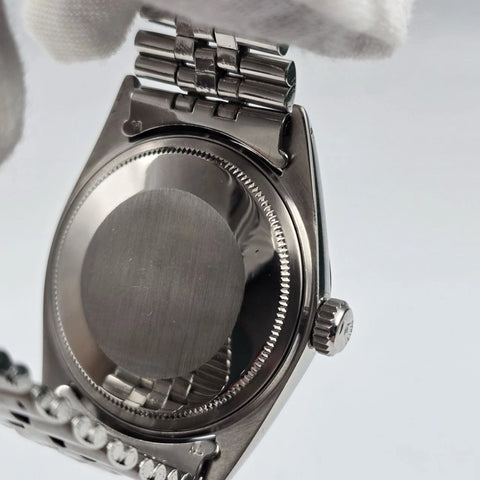 Rolex Datejust 1601 Stainless Steel Silver Stick Dial Jubilee 36mm Watch