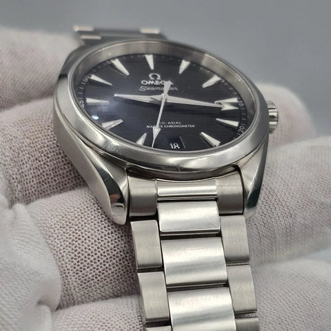 Omega Seamaster Aqua Terra Steel Black Dial 38mm Automatic 220.10.38.20.01.001