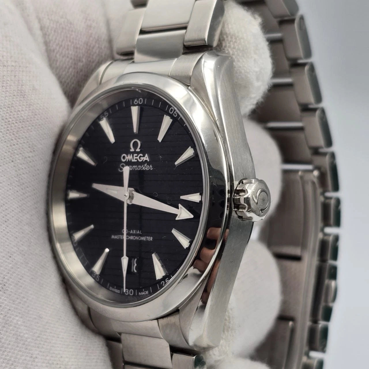 Omega Seamaster Aqua Terra Steel Black Dial 38mm Automatic 220.10.38.20.01.001