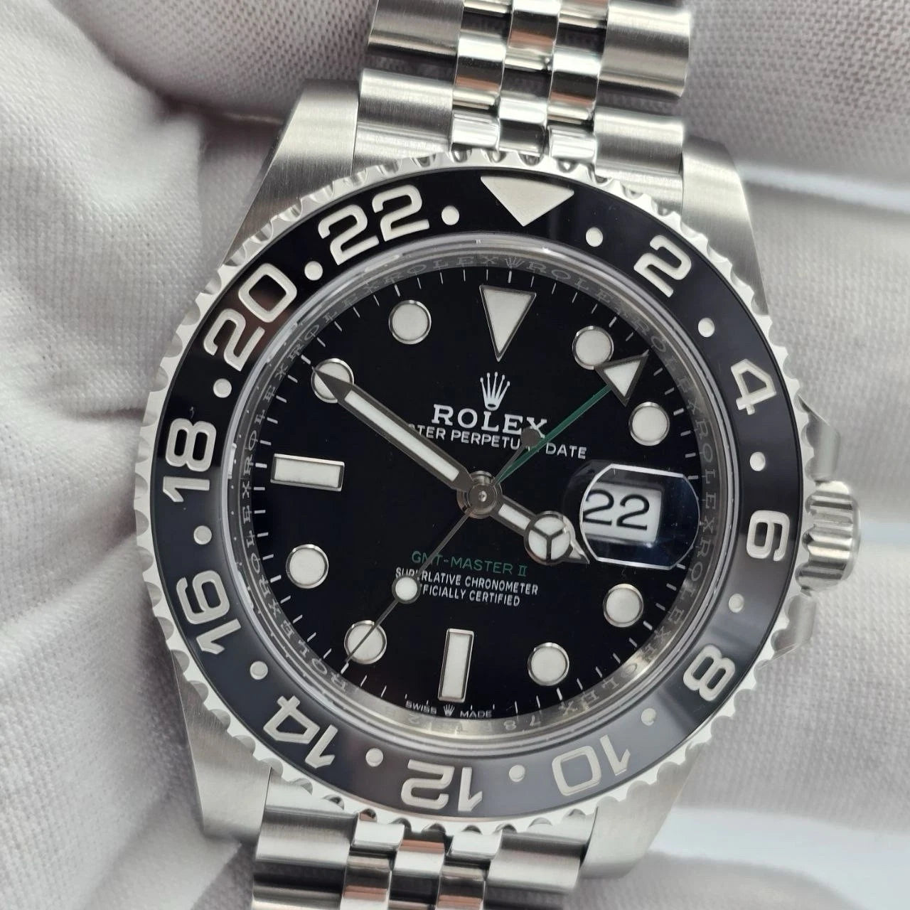 NEW 2026 Rolex GMT-Master II Bruce Wayne 40mm 126710GRNR Jubilee UNWORN
