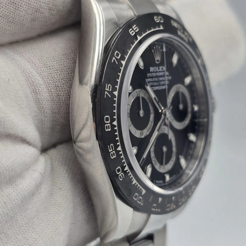 MINT 2023 PAPERS Rolex Daytona 116500LN Black Ceramic 40mm Steel Watch BOX