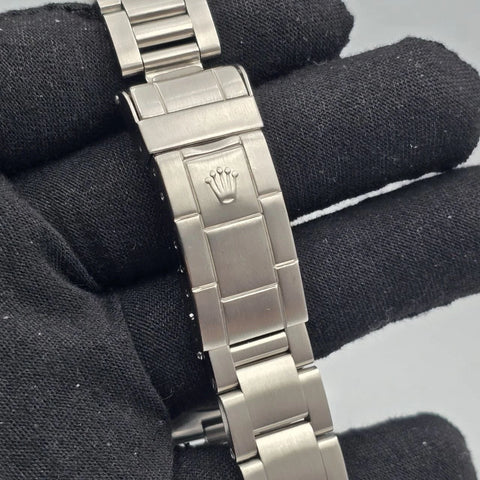 Rolex Submariner Date 16800 Steel Factory Patina Matte Black 40mm Oyster Watch