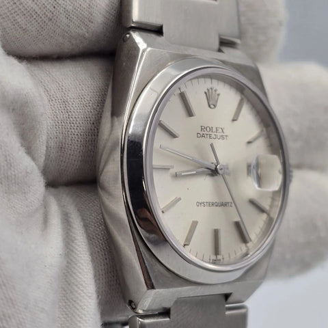 Rolex Datejust Oysterquartz 17000 Stainless Steel Quartz 36mm Watch