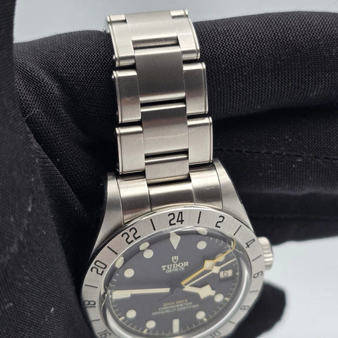 PAPERS 2023 Tudor Black Bay Pro 39MM Black Dial Stainless Steel Watch BOX 79470