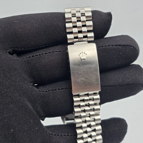 Rolex Datejust 1603 Stainless Steel Jubilee Silver Dial Automatic Men Watch 36mm