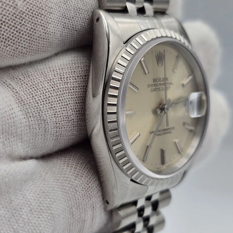2023 RSC Rolex Datejust Steel Automatic 36mm Silver Dial Jubilee Watch 16220