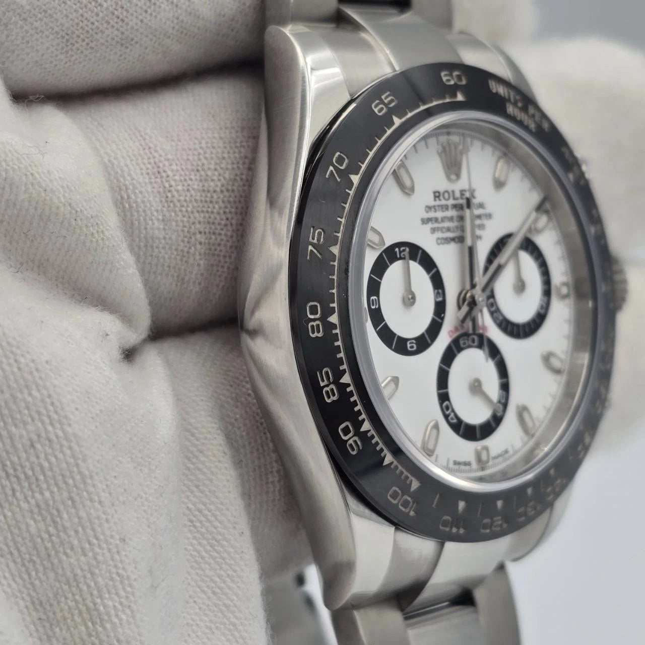 2023 PAPERS Rolex Daytona 116500LN Panda White Dial Ceramic 40mm Steel Watch BOX