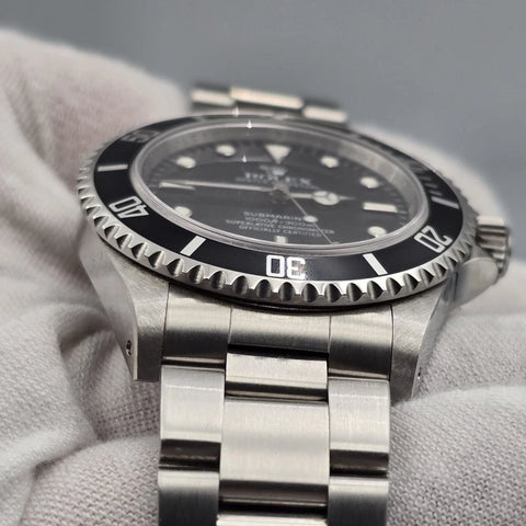 PAPERS 2009 Submariner No Date 14060M 4 Line REHAUT Black Dial 40mm Watch