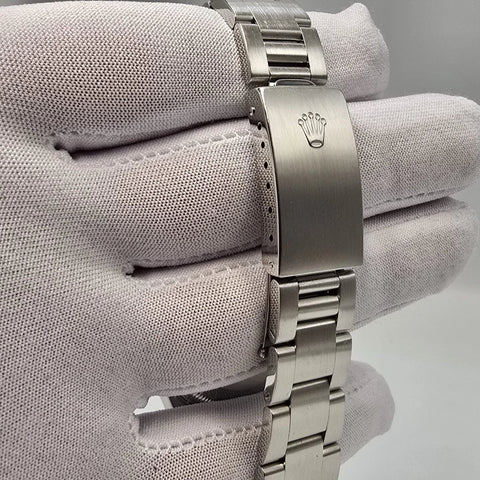 Rolex Oyster Perpetual Date 15200 Stainless Steel Black Dial 34MM Watch