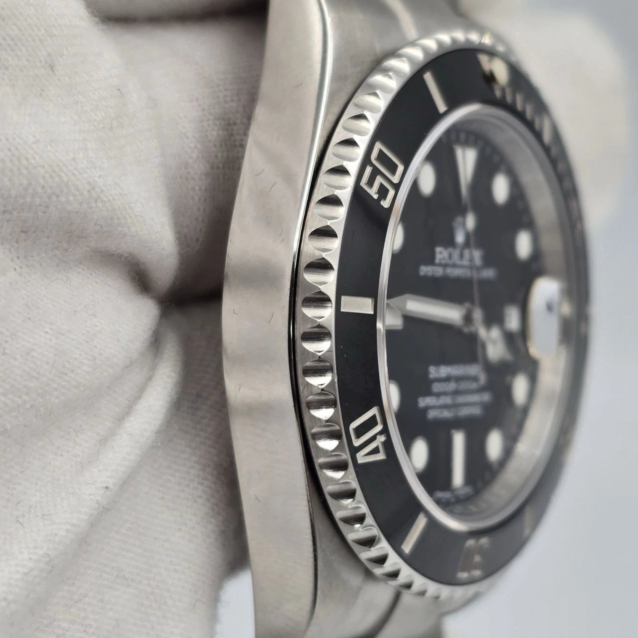 2017 PAPERS Rolex Submariner Date 116610LN Steel Black Ceramic 40mm Watch BOX