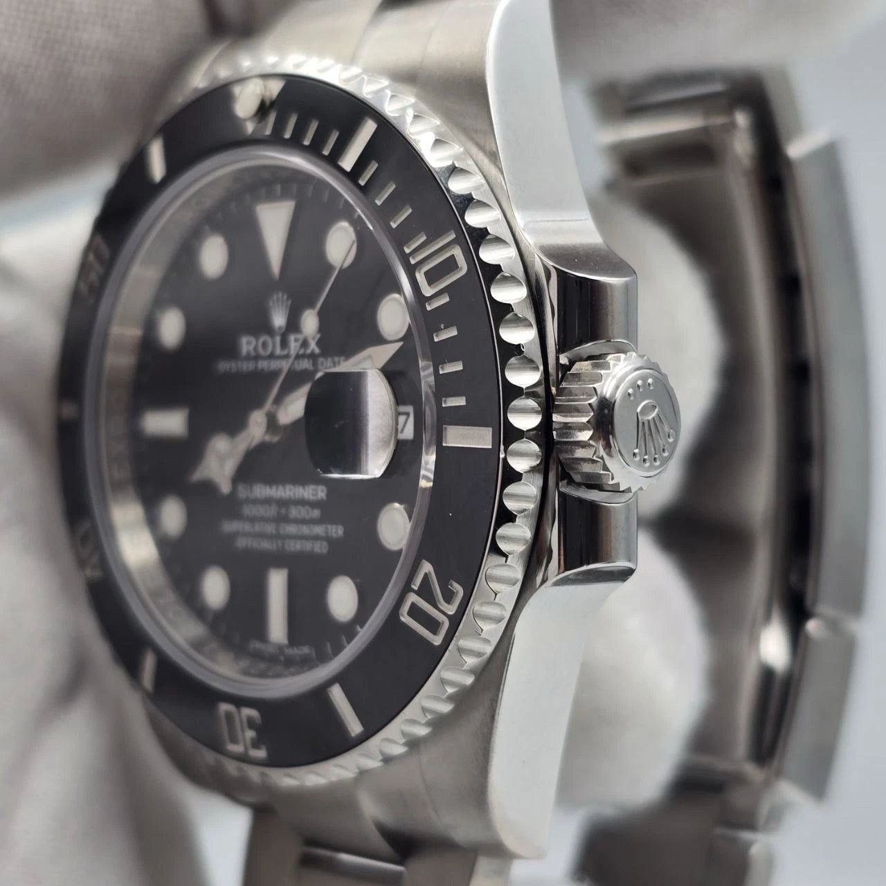 PAPERS 2019 Rolex Submariner Date 116610LN Steel Black Ceramic 40mm Watch BOX