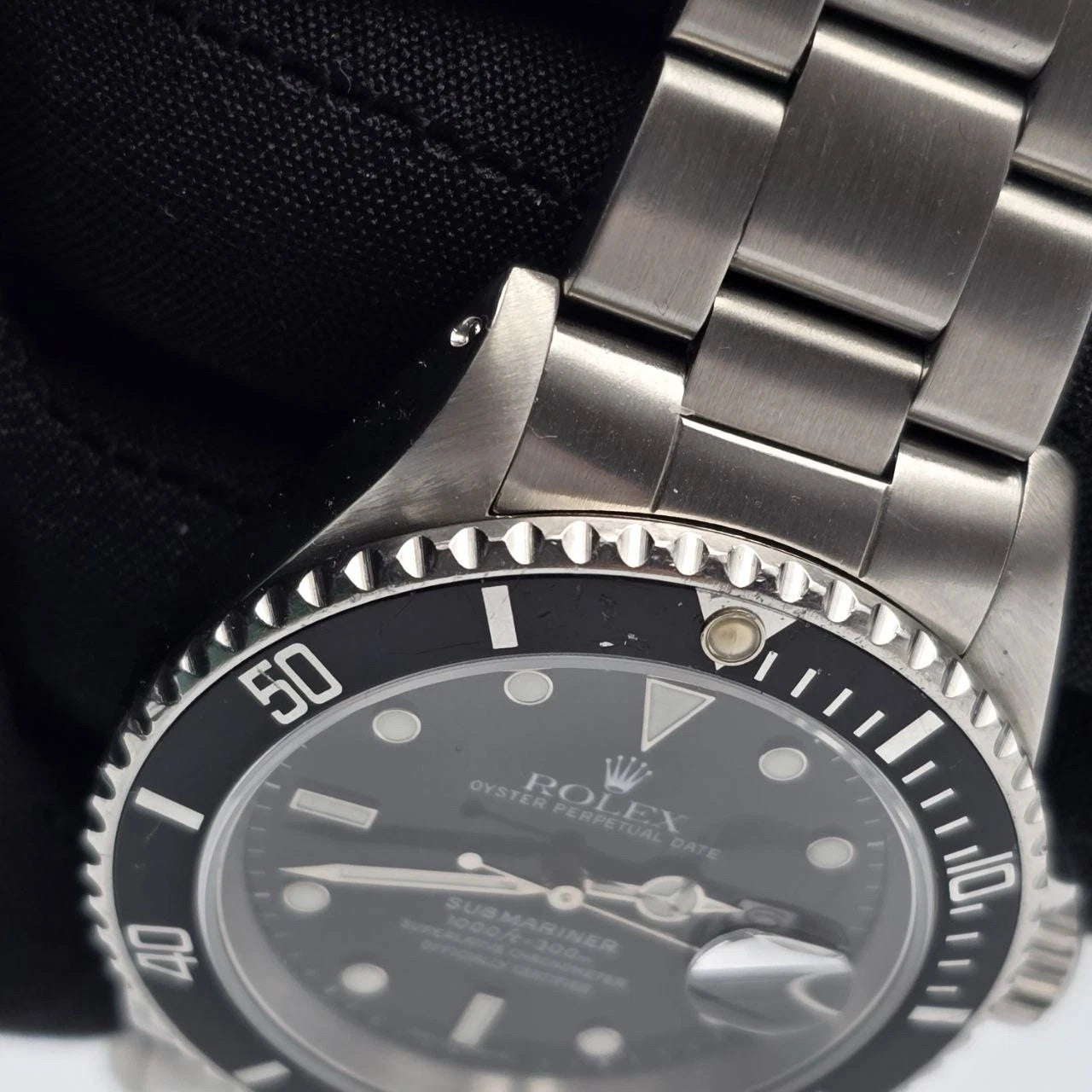 Rolex Submariner Date 16610 Black Dial Stainless Steel Oyster 40mm