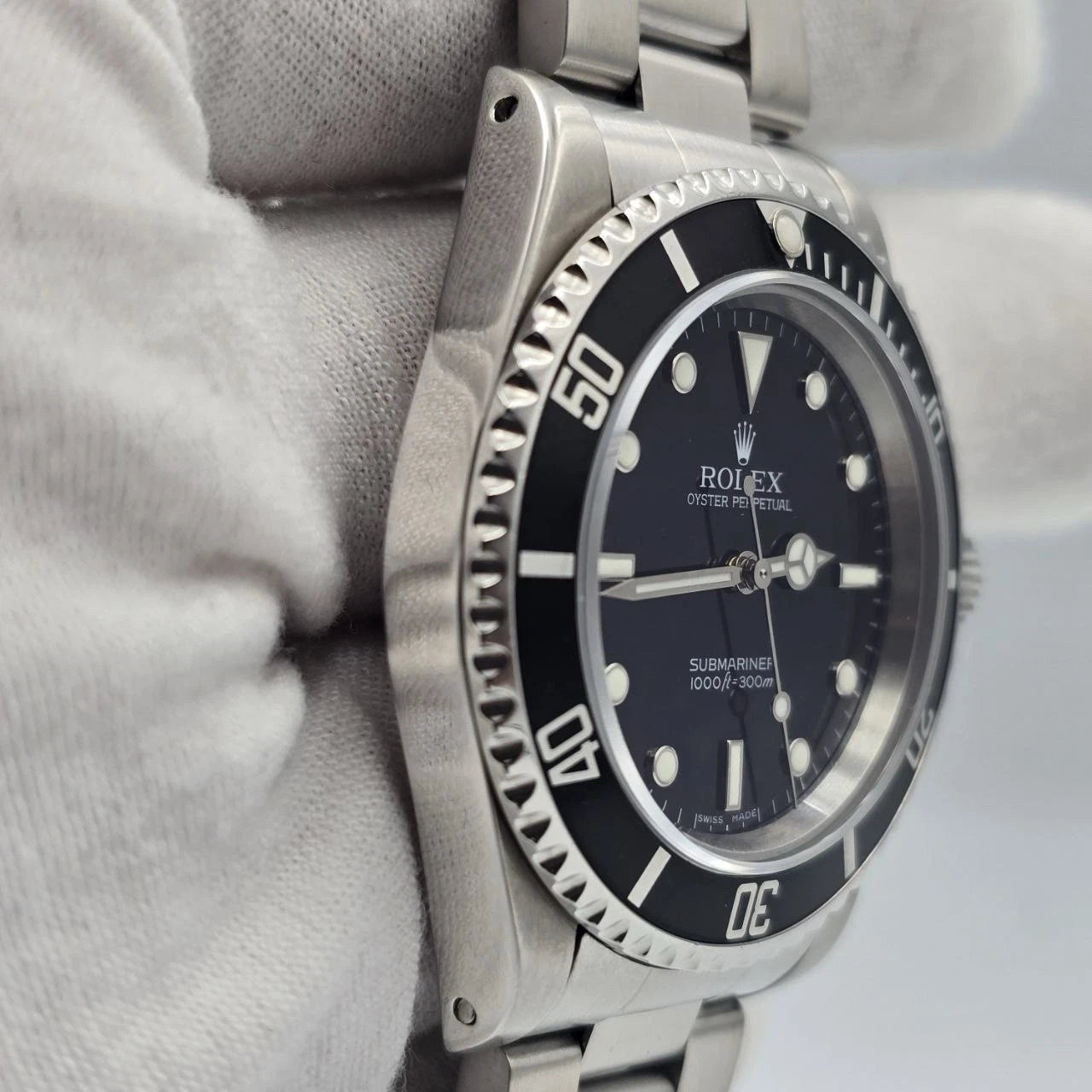 2007 Rolex Submariner No-Date Black Stainless Steel 40mm 14060M