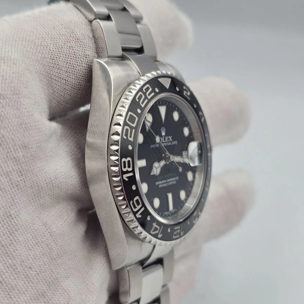 2017 Rolex GMT Master II Green Arrow 116710LN Stainless Steel Ceramic 40mm Watch