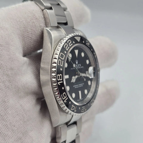 2017 Rolex GMT Master II Green Arrow 116710LN Stainless Steel Ceramic 40mm Watch