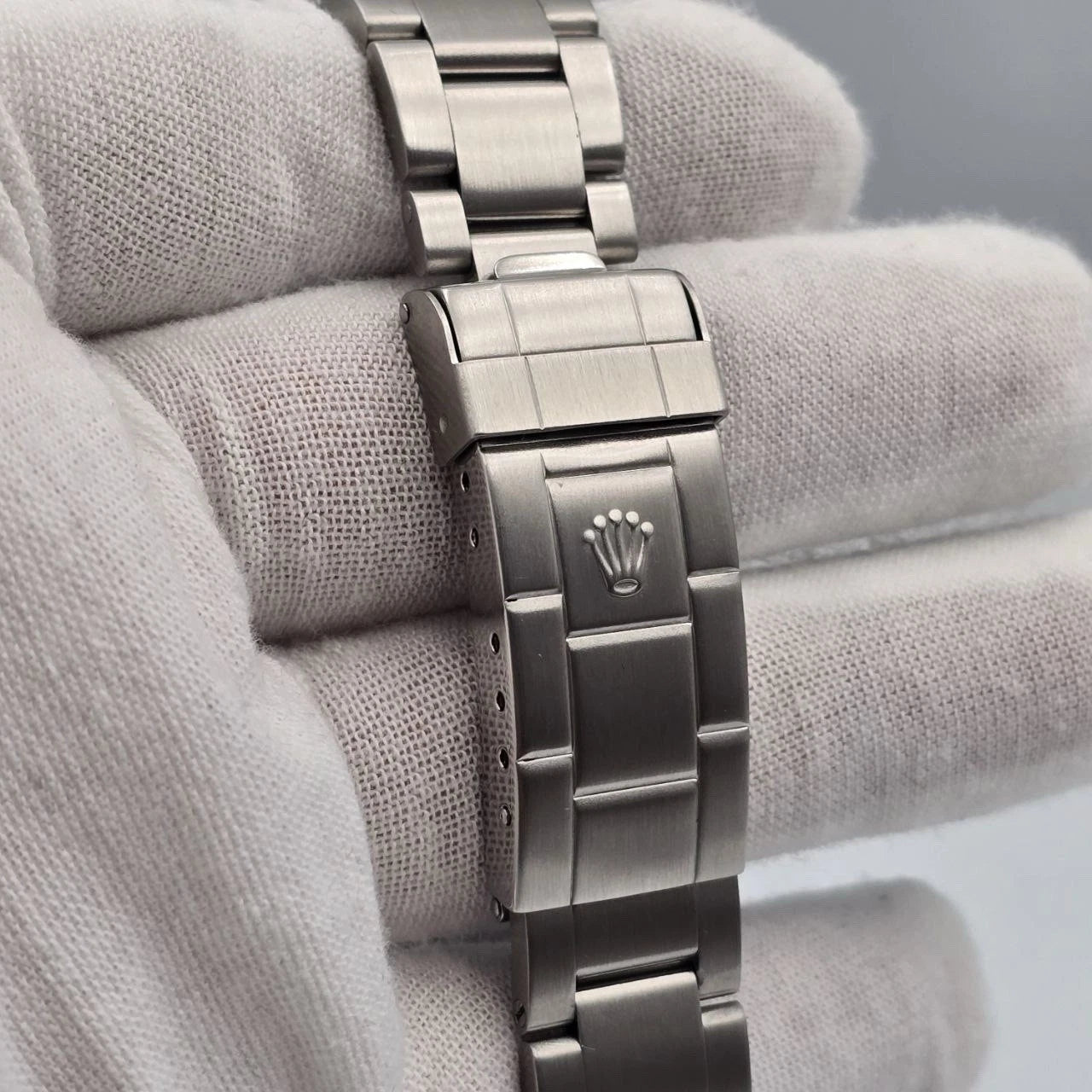 2007 Rolex Submariner Date NO HOLES 40mm Black Dial Steel Oyster Watch 16610