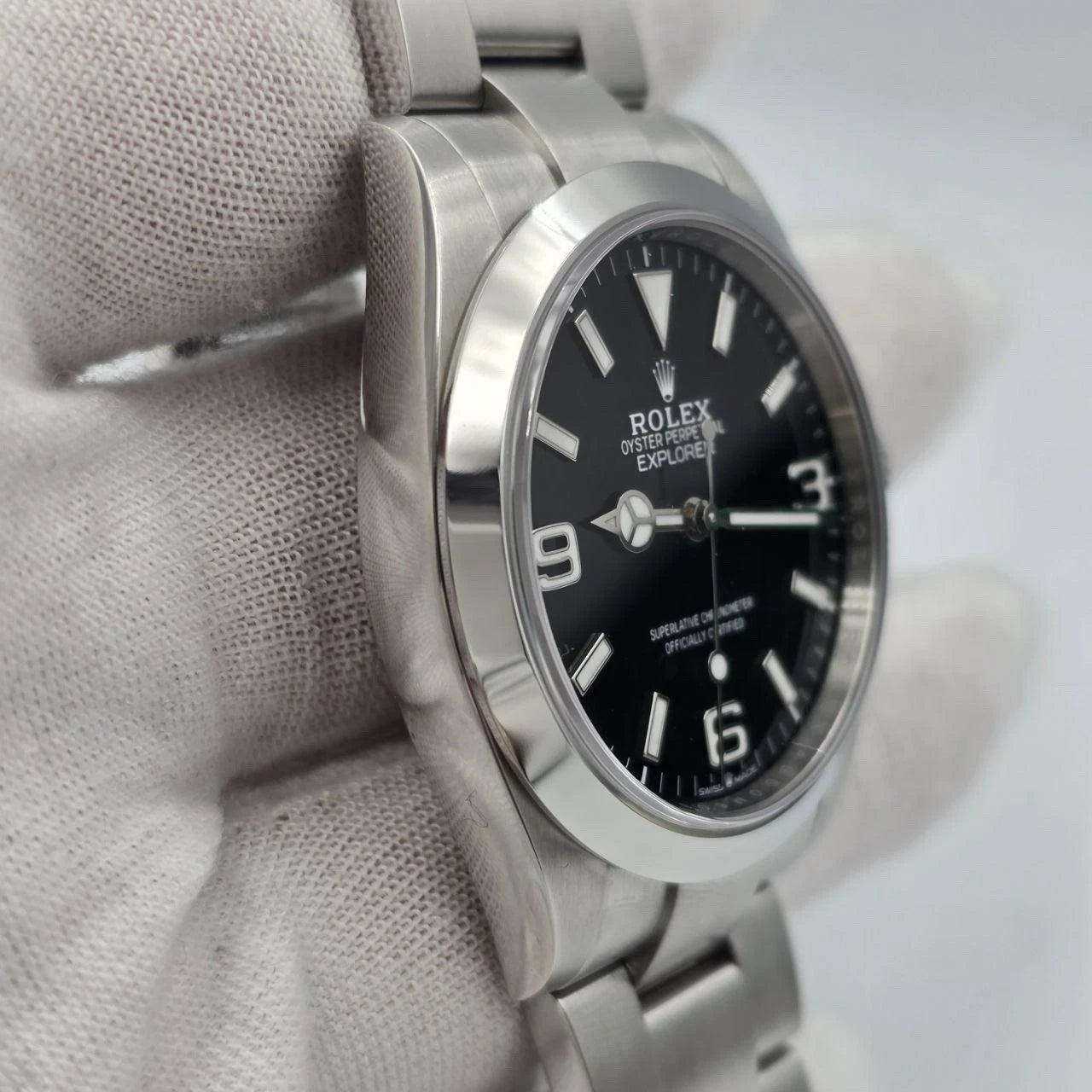 PAPERS 2024 Rolex Explorer I 40mm 224270 Stainless Steel Black Dial BOX