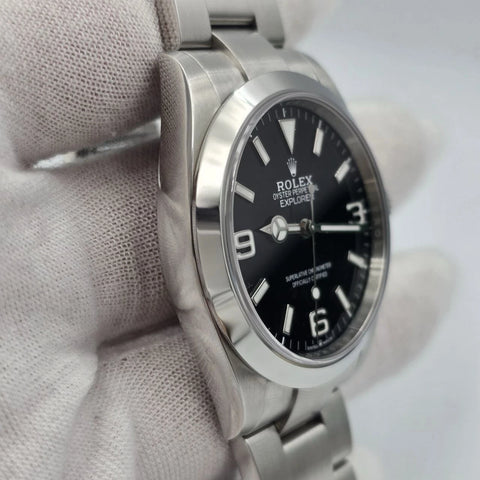 PAPERS 2024 Rolex Explorer I 40mm 224270 Stainless Steel Black Dial BOX