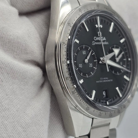 2023 PAPERS Omega Speedmaster '57 Green Dial Chronograph 332.10.41.51.10.001 BOX