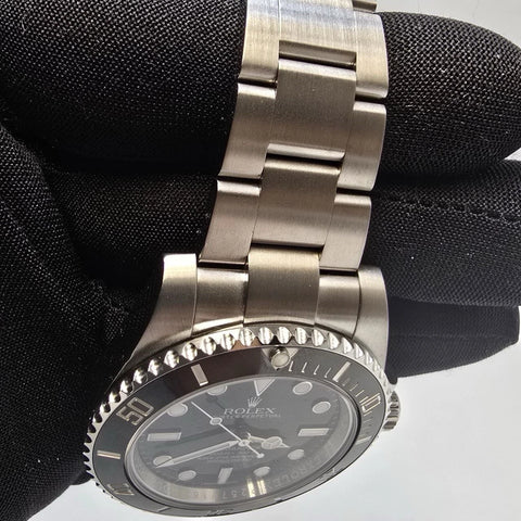 PAPERS 2017 Rolex Submariner 114060 No-Date 40mm Steel Black Ceramic Bezel BOX
