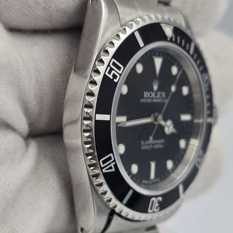 MINT Rolex Submariner No Date 14060M 2 Liner Black Dial 40mm Watch