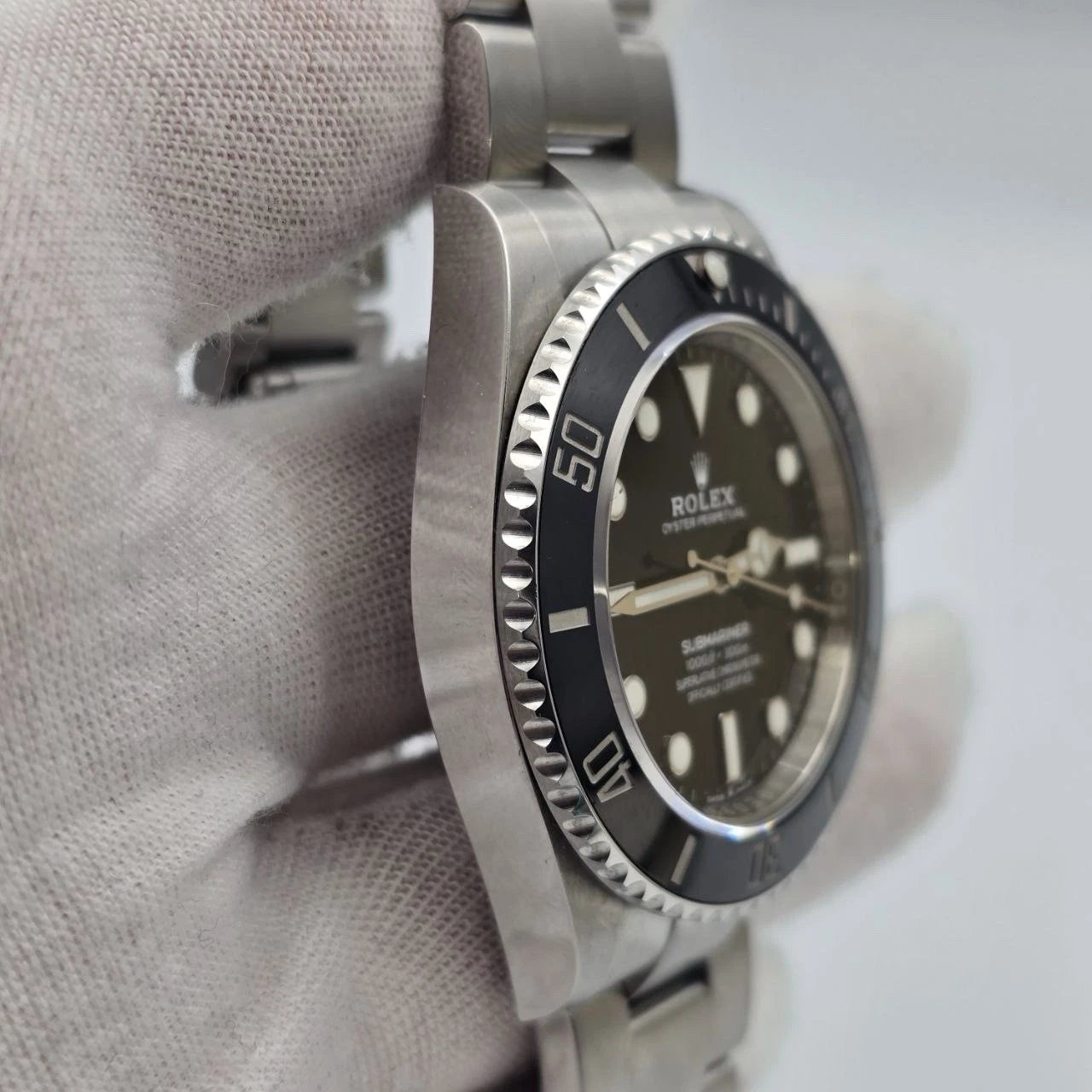 PAPERS 2021 Rolex Submariner No Date Ceramic Stainless Steel 41mm 124060 BOX