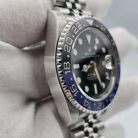2020 PAPERS Rolex GMT-Master II 126710BLNR Batgirl Jubilee 40mm Watch BOX