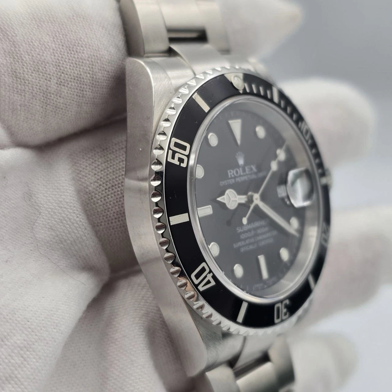 2005 Rolex Submariner Date 16610 Black Dial Stainless Steel Oyster 40mm