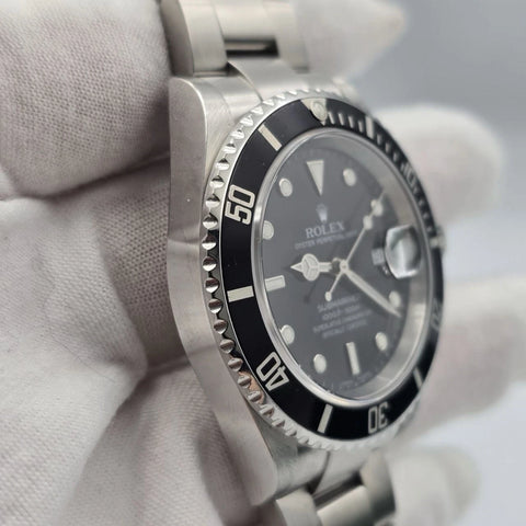 2005 Rolex Submariner Date 16610 Black Dial Stainless Steel Oyster 40mm