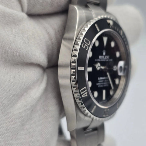 MINT PAPERS 2022 Rolex Submariner Date 41mm Black Ceramic 126610LN Watch BOX