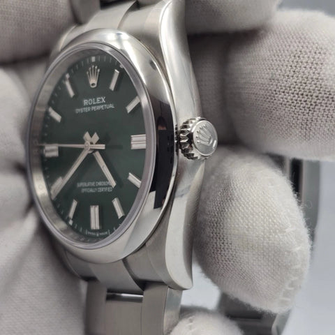 NEW 2025 Rolex Oyster Perpetual 36mm 126000 Green Dial UNWORN