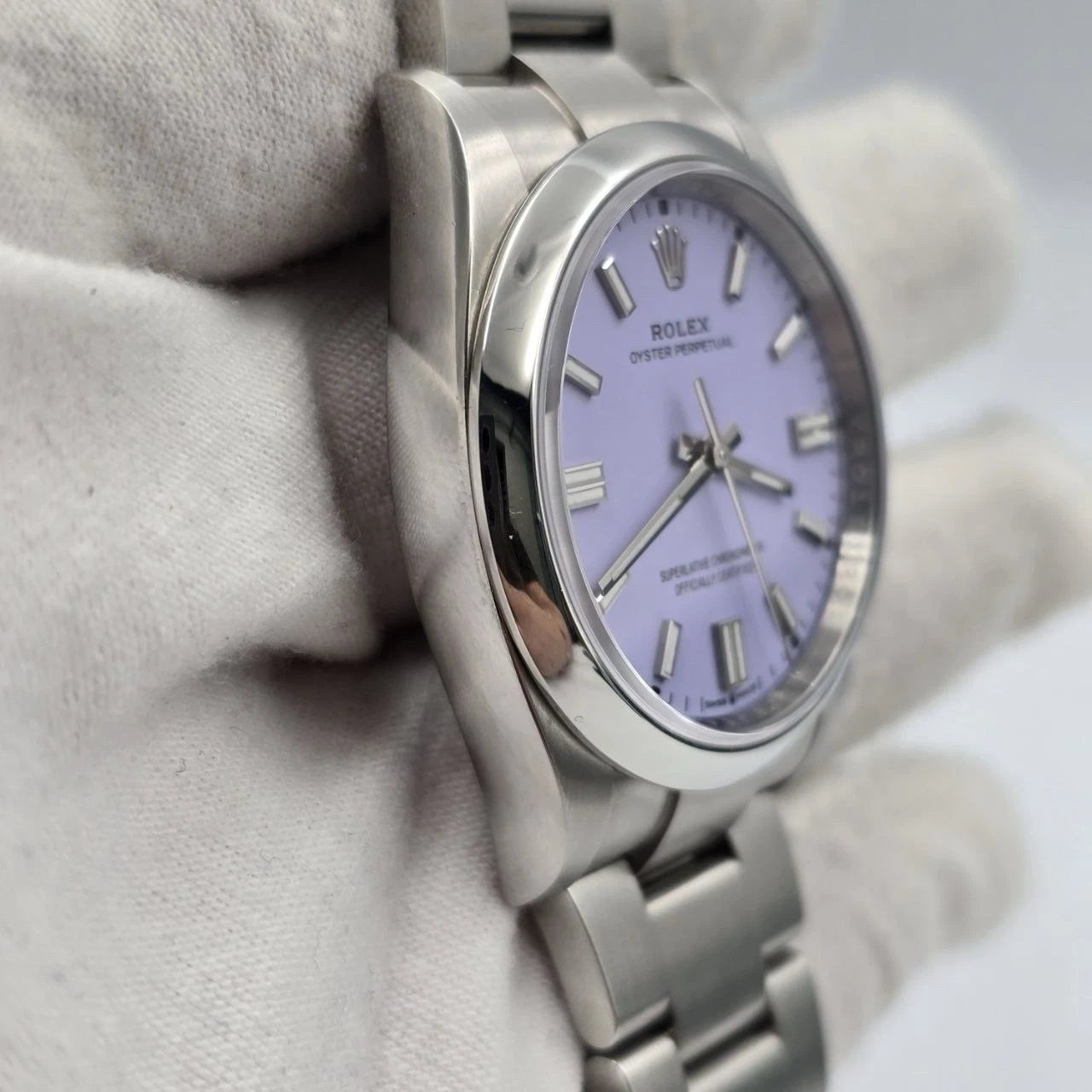 Rolex Oyster Perpetual 126000 Lavender 3