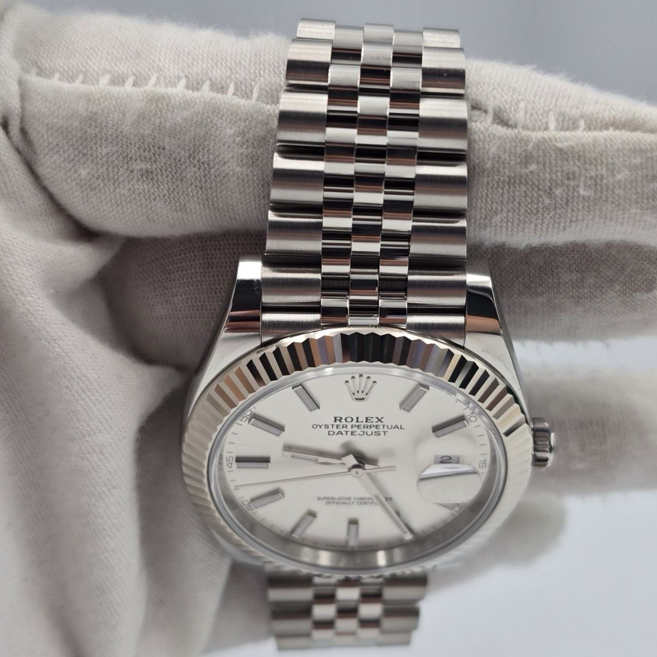 NEW 2026 Rolex Datejust 41mm Stainless Steel Jubilee Silver Dial 126334