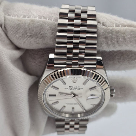 NEW 2026 Rolex Datejust 41mm Stainless Steel Jubilee Silver Dial 126334