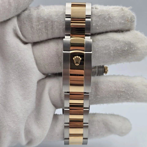 2020 PAPERS Rolex Datejust 41mm Champagne Diamond Dial Oyster 126333 BOX