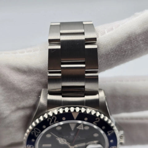 Rolex GMT-Master II Pepsi Stainless Steel Red Blue Faded Bezel Oyster 16710
