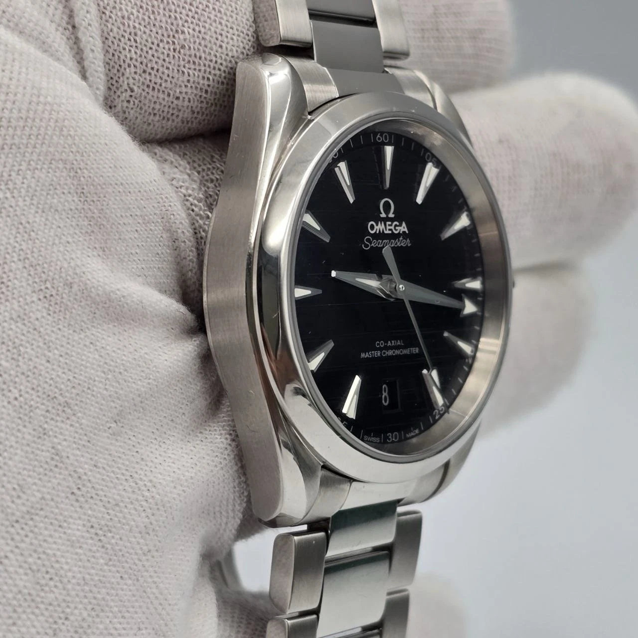 Omega Seamaster Aqua Terra Steel Black Dial 38mm Automatic 220.10.38.20.01.001