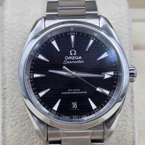 Omega Seamaster Aqua Terra Steel Black Dial 38mm Automatic 220.10.38.20.01.001