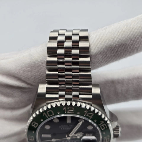 2026 NEW Rolex GMT-Master II Sprite Green Black Jubilee Steel 126720VTNR UNWORN
