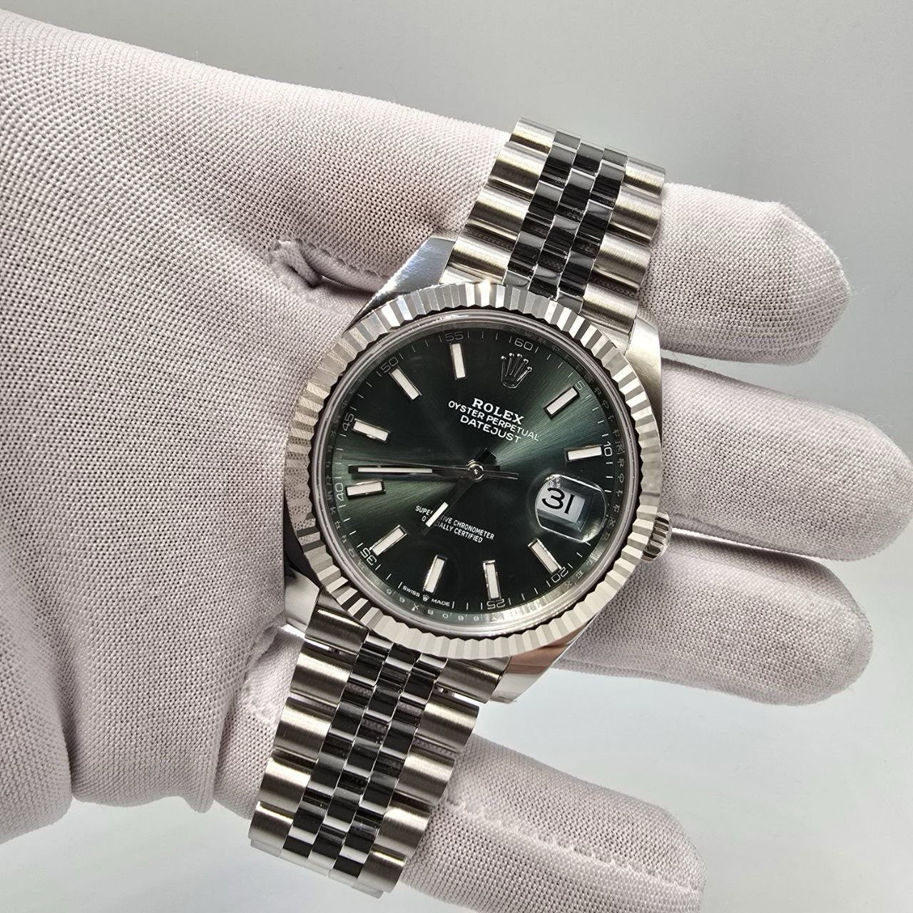 Rolex Datejust 41 126334 Mint Green