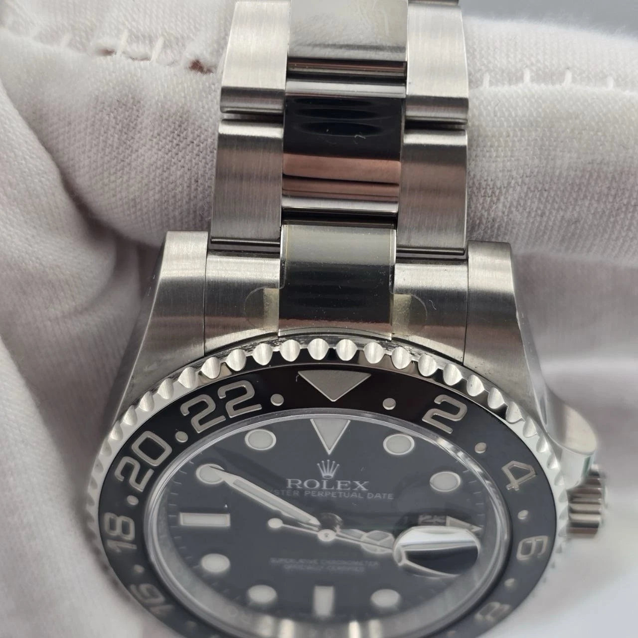 2018 PAPERS Rolex GMT Master II 116710LN Steel Ceramic "Green Arrow" 40mm BOX