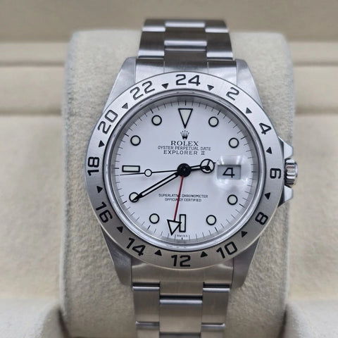 2026 RSC Rolex Explorer II Polar White Stainless Steel 40mm Watch 16570