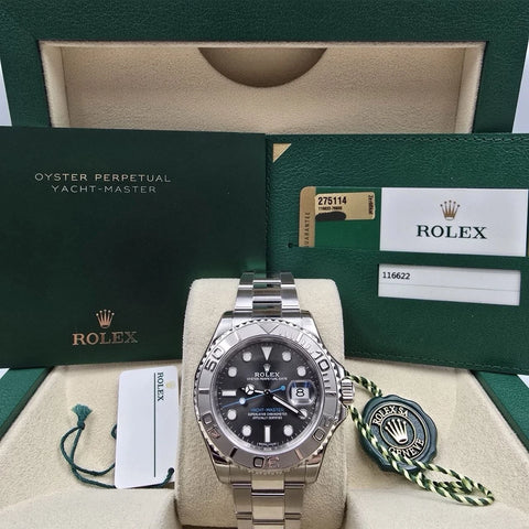 Rolex Yacht-Master 116622 Rhodium Steel Platinum 40mm