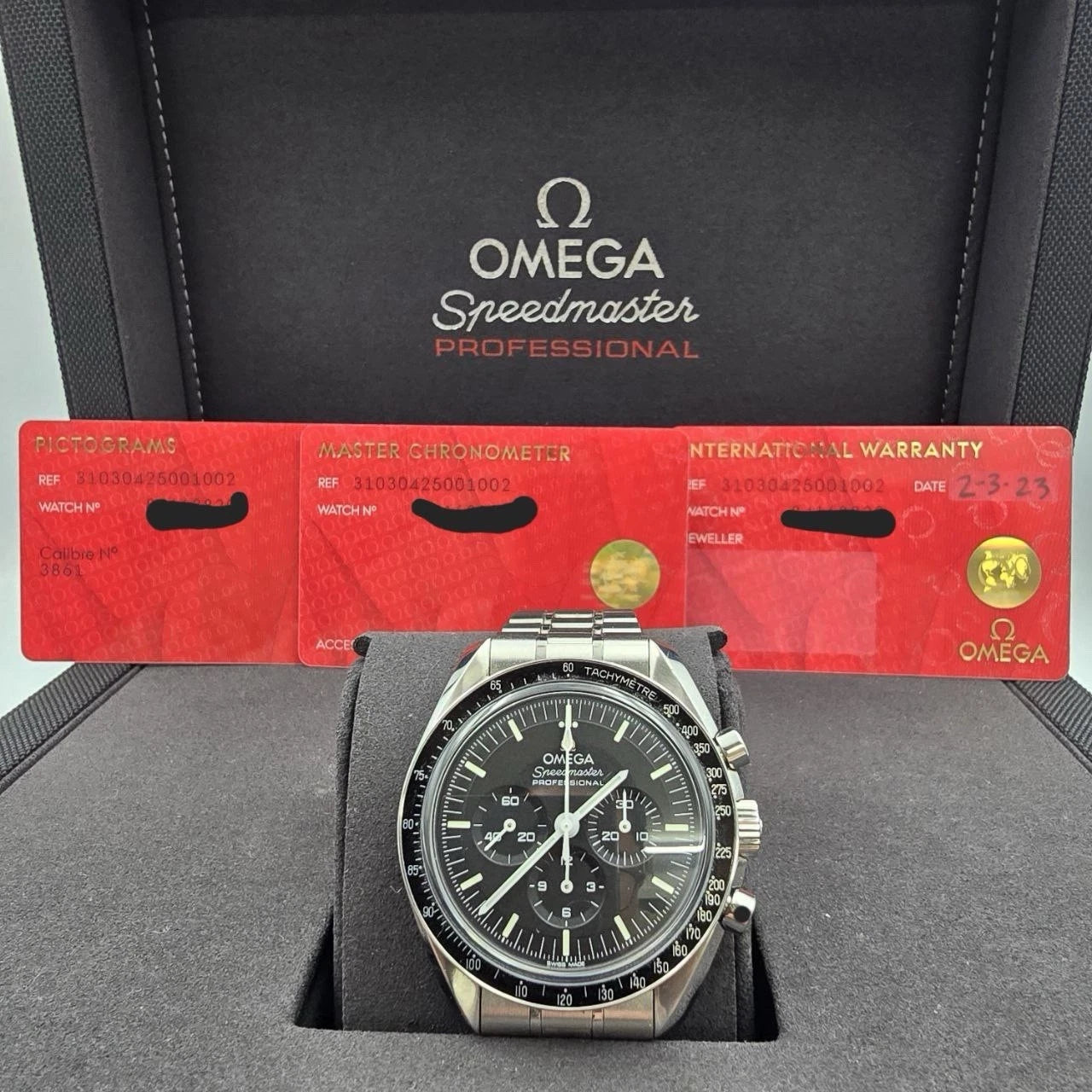 2023 Omega Speedmaster Moonwatch 42mm Black Dial Sapphire 310.30.42.50.01.002