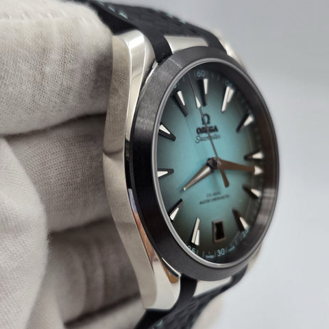 NEW 2026 OMEGA Seamaster Aqua Terra 41mm Turquoise Watch 220.32.41.21.03.001